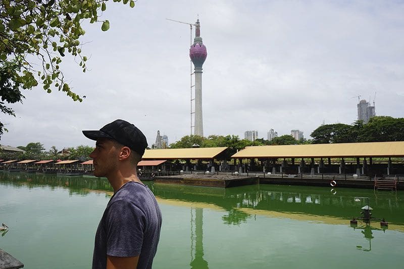 que ver que hacer en colombo sri lanka lago beira lottus tower chico