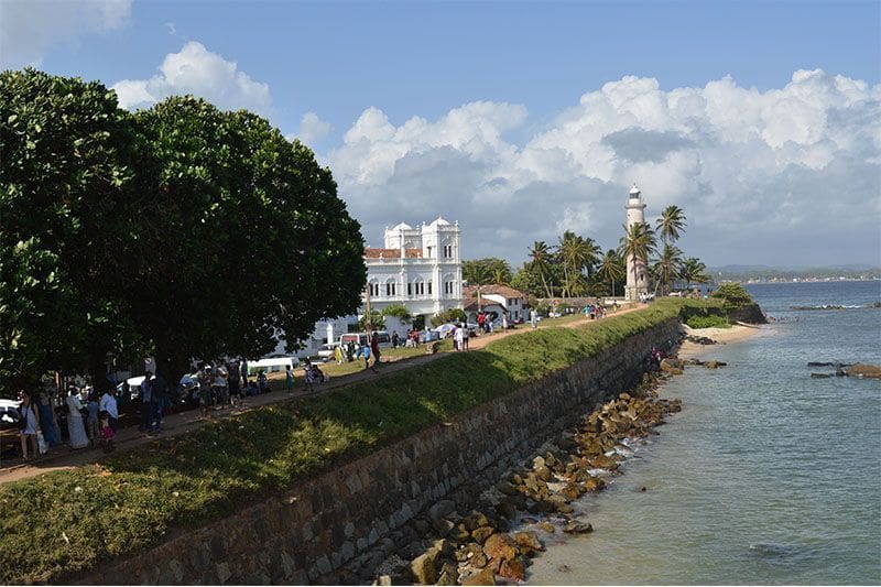 Muralla y Faro Galle Fort 8 Sitios Patrimonio de la UNESCO en Sri Lanka