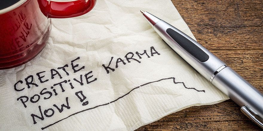 Vivir y viajar Sri lanka Karma Wally toma nota servilleta boligrafo