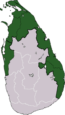 turismo de guerra sri lanka mapa territorio singales y rebelde