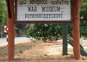 turismo de guerra sri lanka museo de la guerra cartel