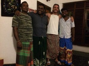 sri lankeses con sarons