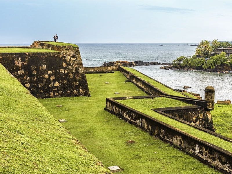 que hacer en Galle Sri Lanka Muros de Galle Fort y el oceano