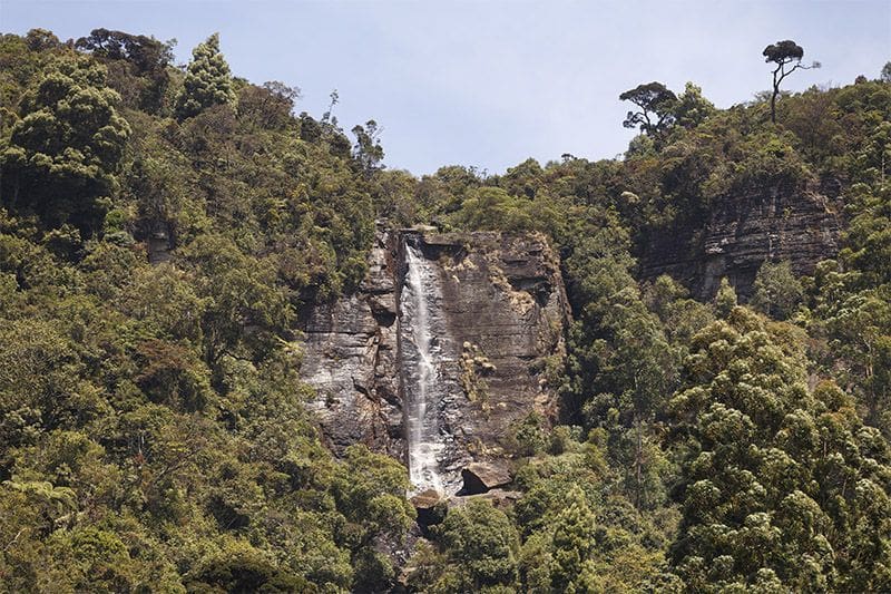 Lovers Leap en las afueras de Nuwara Eliya