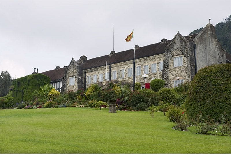 the Hill Club Hotel en Nuwara Eliya Sri Lanka