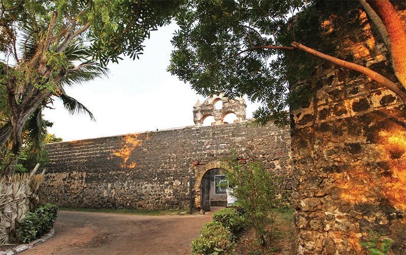 Fuerte Holandes en Kalpitiya Sri Lanka