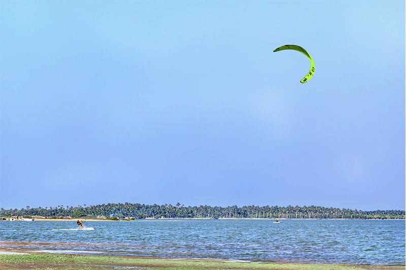 kitesurf en Kalpitiya Sri Lanka