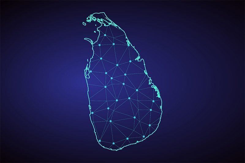 14 realidades de vivir en Sri Lanka mapa de energia de la isla