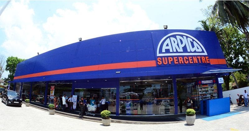 fachada de Arpico en Galle