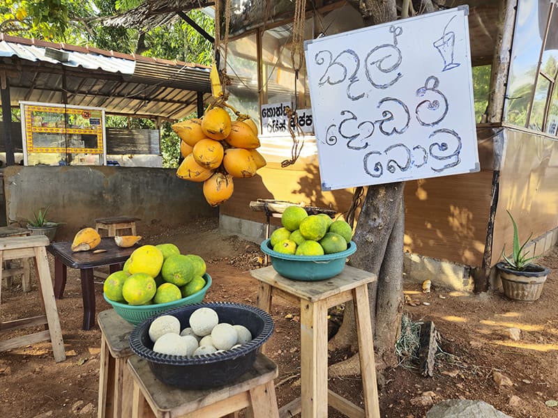 estafas sri lanka precios frutas