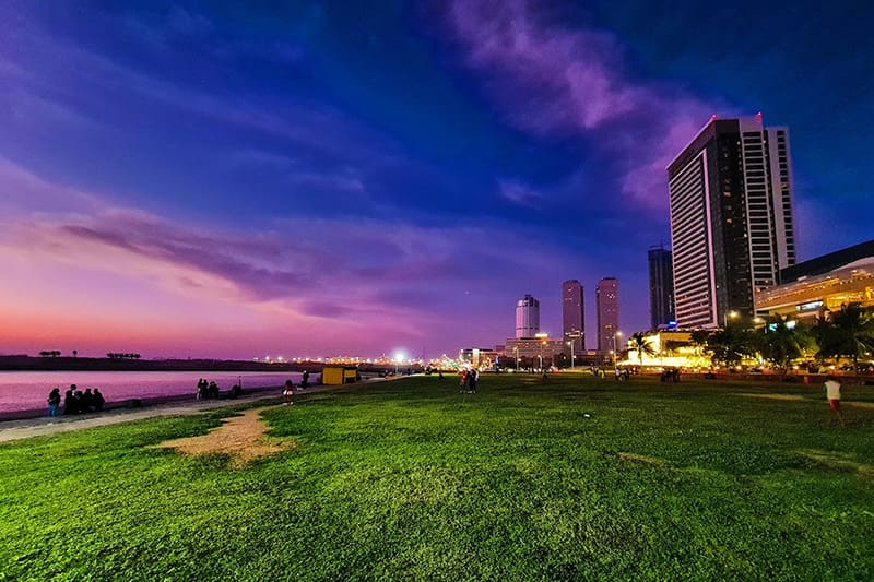 que ver en Colombo Galle Face Green