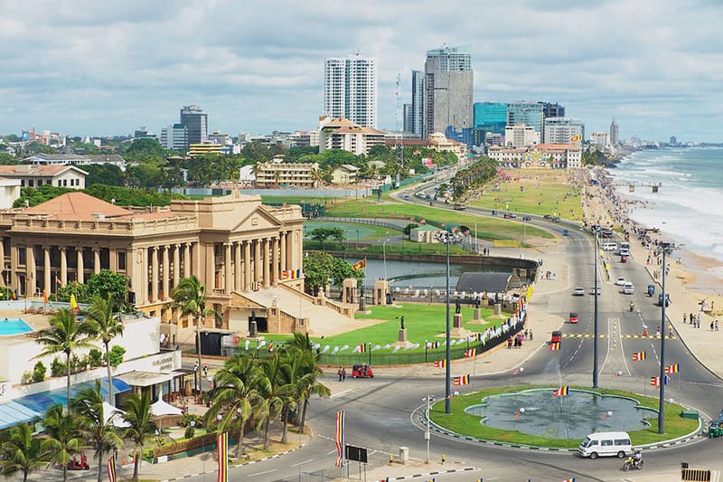que ver en Colombo Sri Lanka galle face green y Old Town Hall