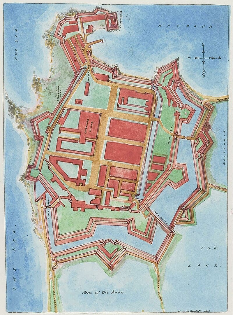 que ver en colombo mapa de Colombo Fort Sri Lanka
