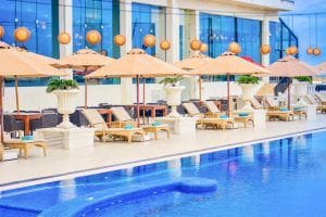 piscina Kingsbury Hotel Colombo