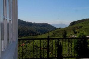 vistas de plantacion de te desde House of Leisure Nuwara Eliya