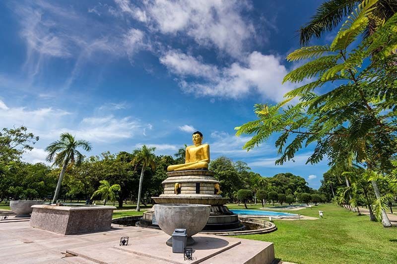 Parque Viharamahadevi capital Sri Lanka