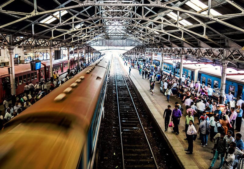 colombo fort estacion de tren sri lanka