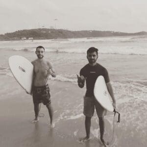 Karan y yo en Dewata