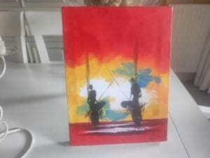 cuadro pescadores sri lanka