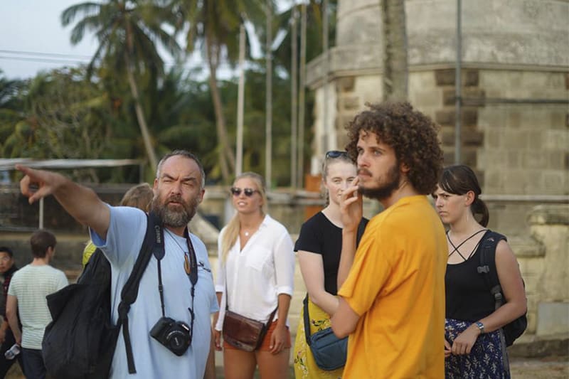 que ver en el sur de sri lanka Arron y gente en Galle Fort
