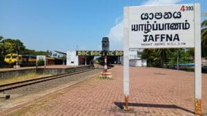 jaffna sri lanka que ver estacion de tren
