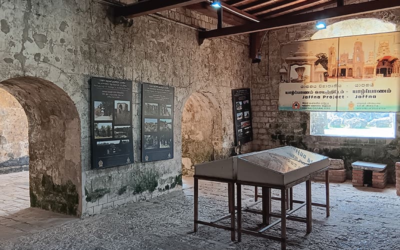 museo en el fuerte de Jaffna