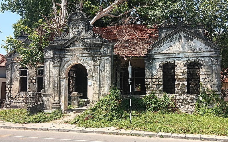 que ver en jaffna ruinas iglesia holandesa en kayts