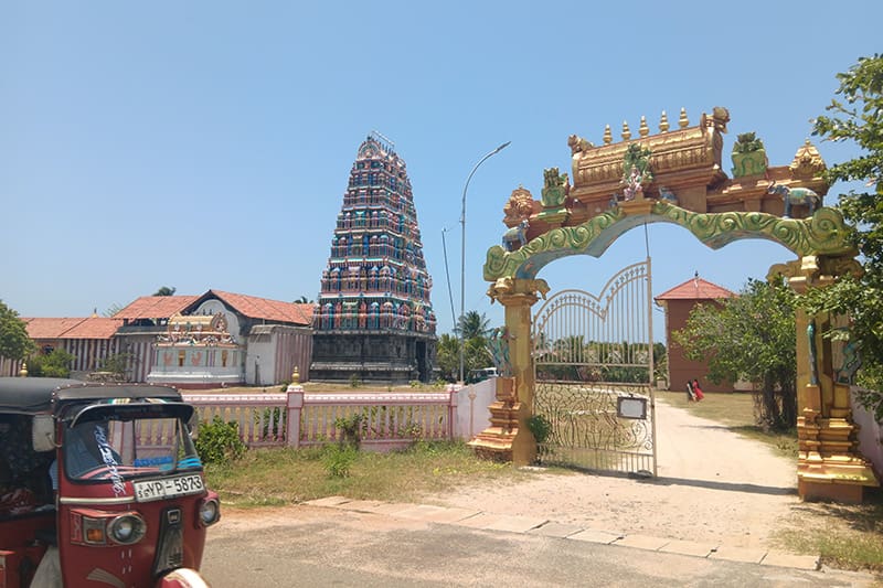 templo Mankumpan pillaiyar en isla de Kayts Jaffna