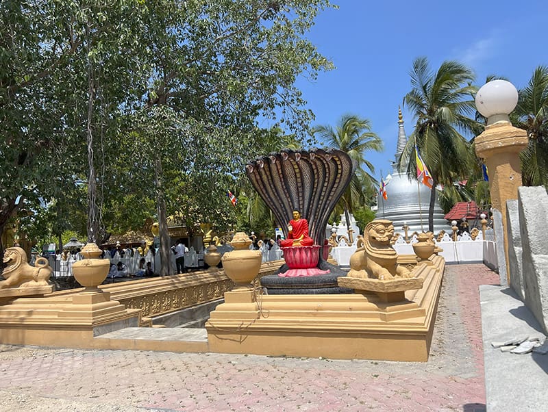 templo Nagadeepa Purana en la isla de Nainativu