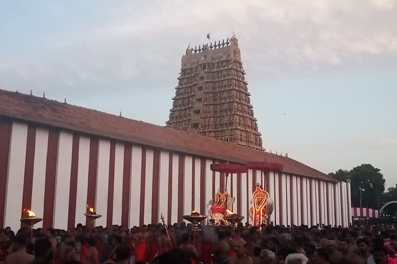 templo Nallur Kandaswamy Devasthanam celebraciones
