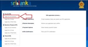 visado para sri lanka españoles 2024 aplicacion