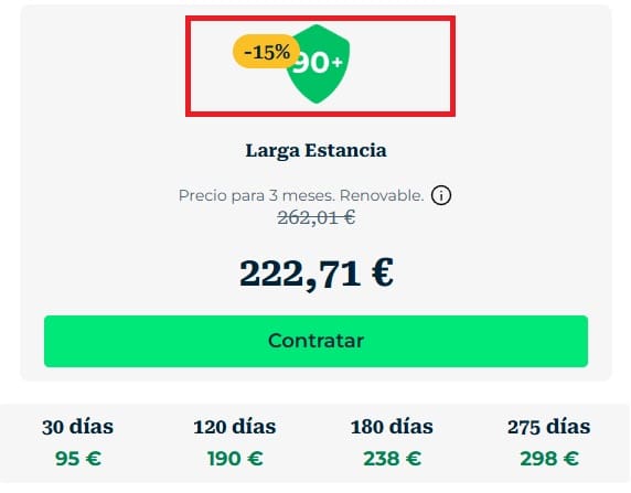 descuento heymondo blackfriday larga estancia