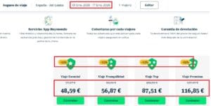 heymondo descuento 15 aplicado