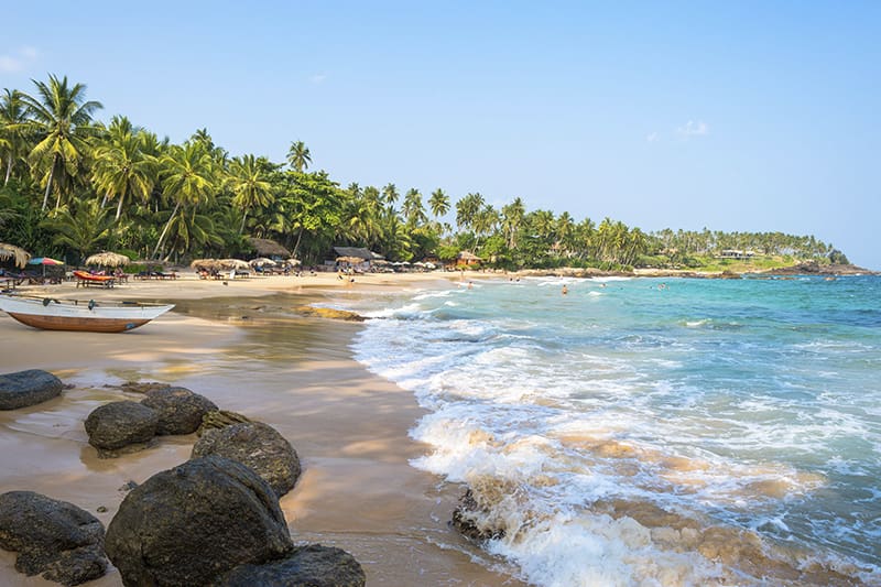 Goyambokka Beach en Tangalle