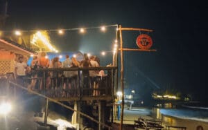 fiesta de noche en ahangama beach