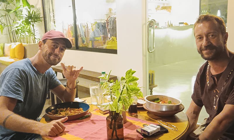 restaurante Mellow Hostel Ahangama