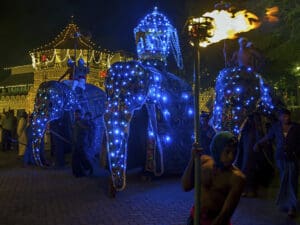 datos Sri Lanka festival Esala Perahera en Kandy