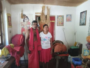 kapu mahatea y su esposa Sri Lanka