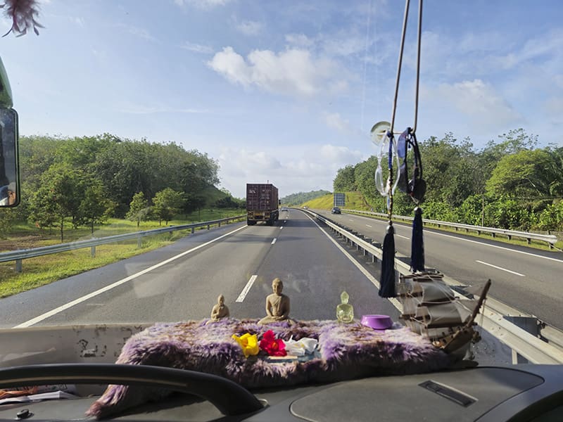 transporte sri lanka bus autopista