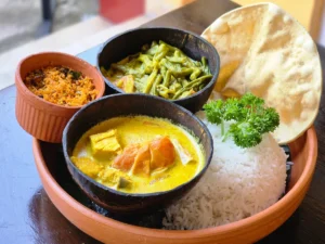 comida sri lanka platos tipicos rice and curry