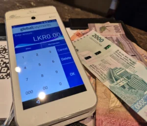 tarjetas viaje datafono dinero sri lanka