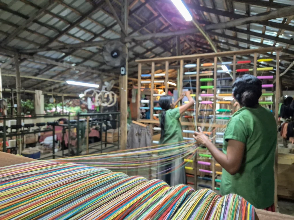 sooriya weaving mills en Galle Sri Lanka