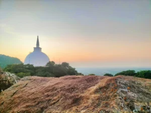 mihintale sri lanka paisaje desde aradhana gala