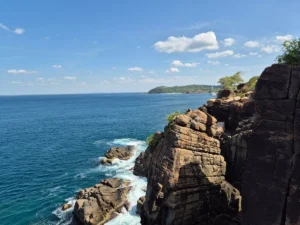 vistas desde fort frederick trincomalee sri lanka