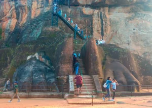 lion rock sri lanka garras del leon