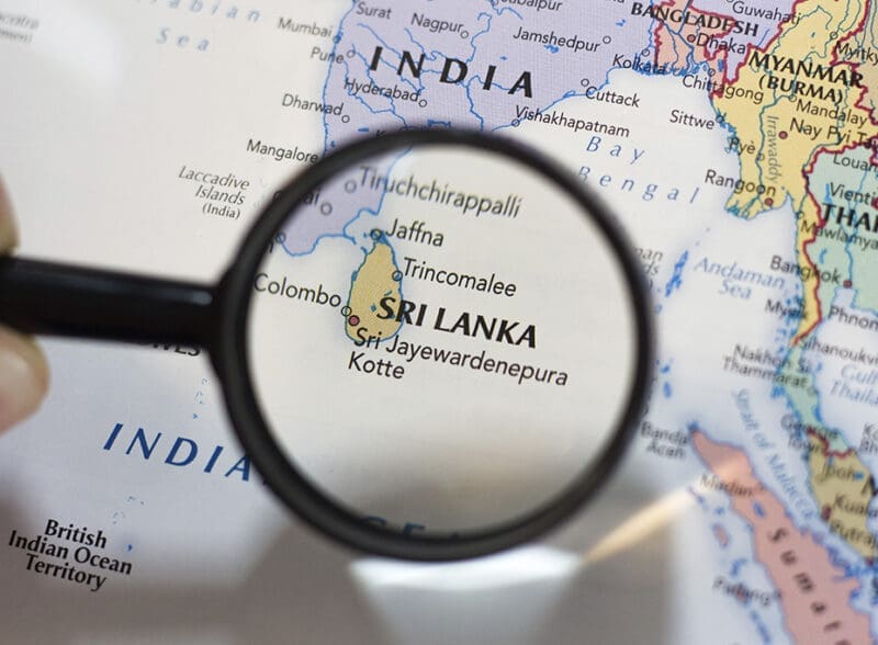 donde esta sri lanka