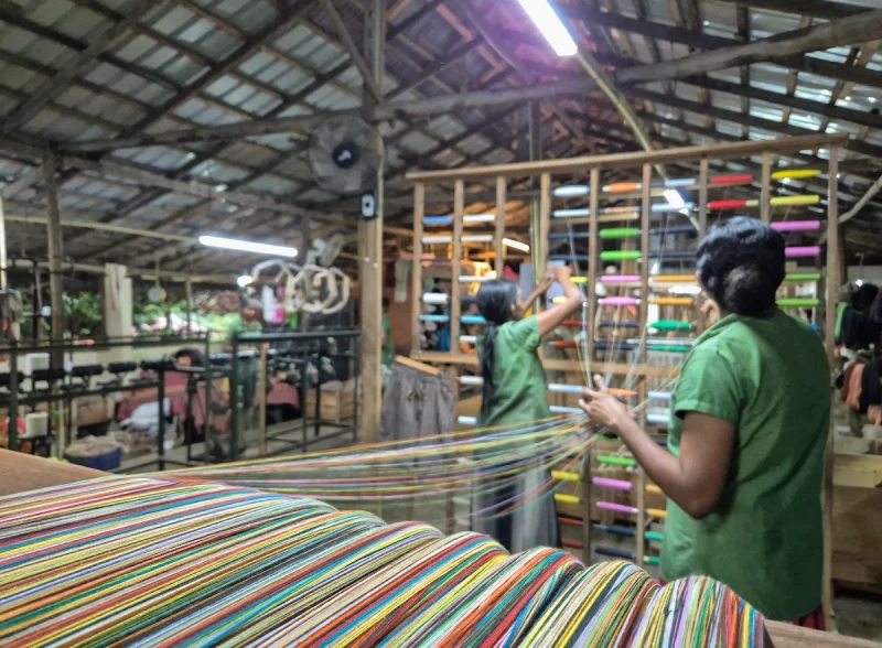sooriya weaving mills en Galle Sri Lanka